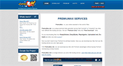 Desktop Screenshot of premiumax.net