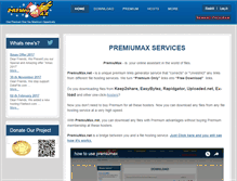 Tablet Screenshot of premiumax.net